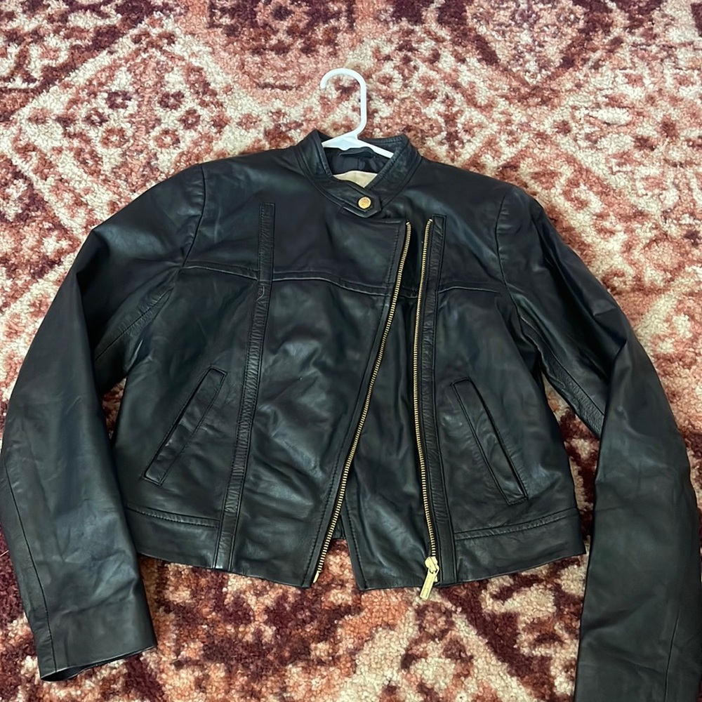 ☆MICHAEL KORS LEATHER JACKET☆